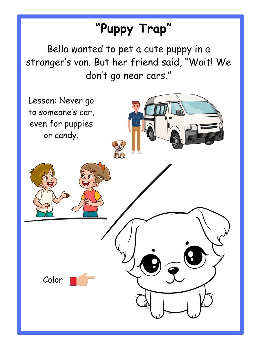 Stranger Danger Detective Printable product image (3)