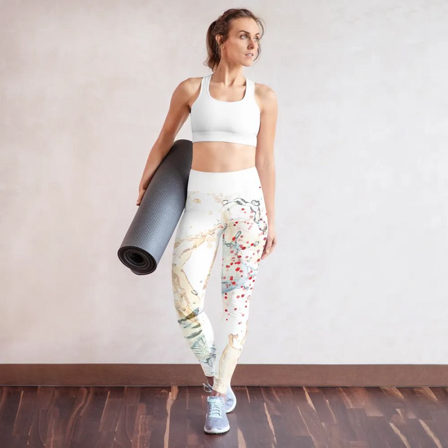Splashed Fusion Yoga Leggings product image (3)