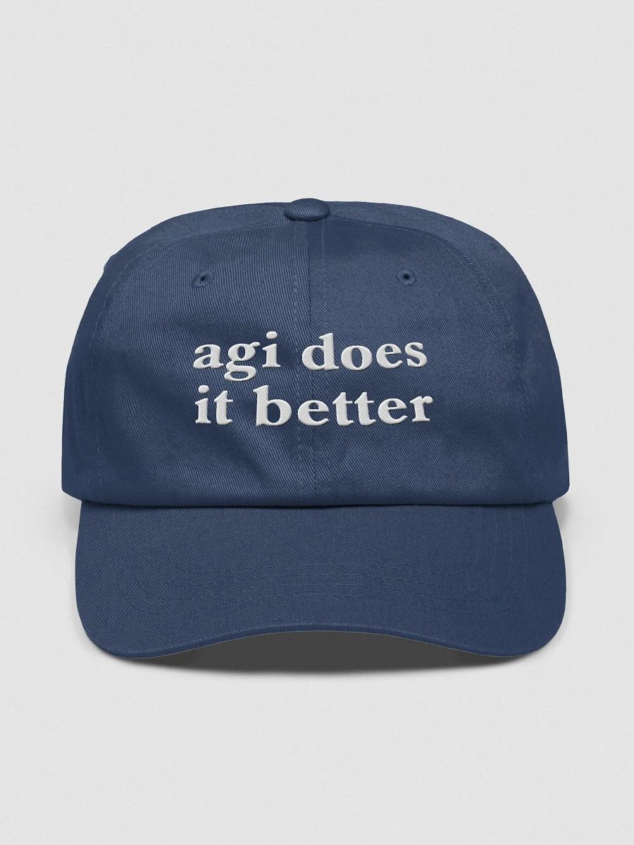 agi does it better cap / hat - 100% cotton - embroidered product image (1)