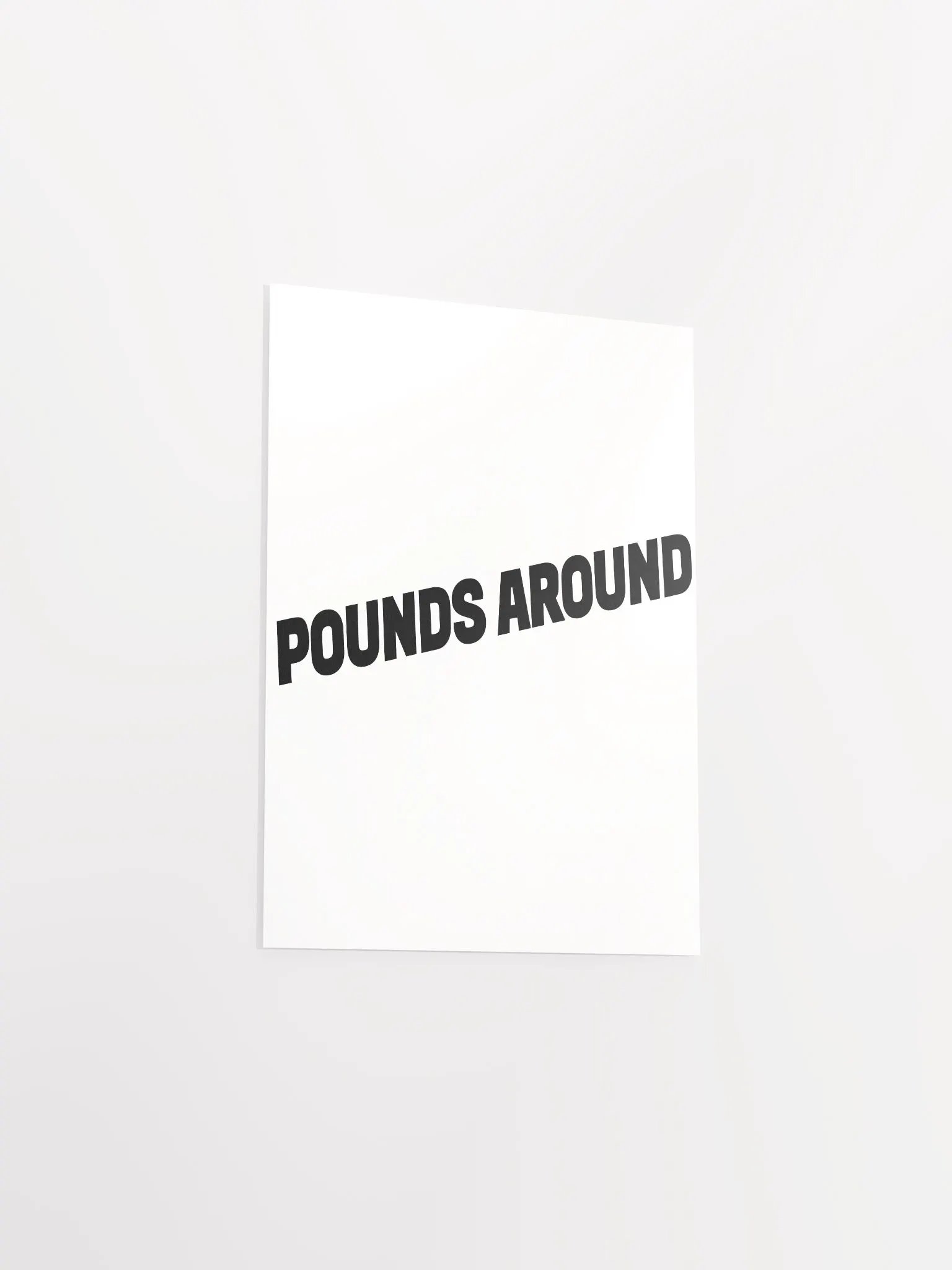 POUNDS AROUND POSTER product image (3)