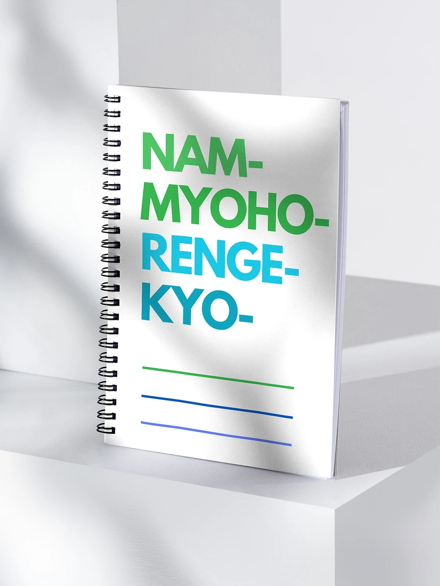 Empowerment Spiral Notebook: Nam-Myoho-Renge-Kyo product image (4)