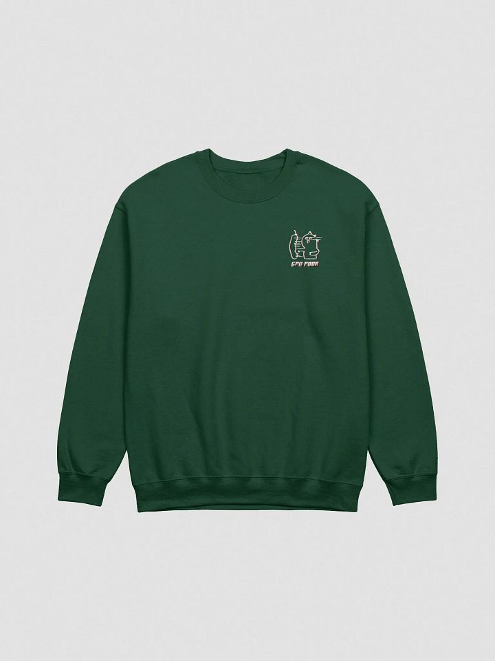 GPU Poor - UNISEX Cotton Heritage Sweatshirt product image (3)