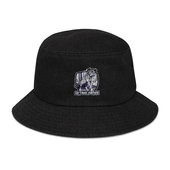 Tiger Shield Denim Bucket Hat product image (1)
