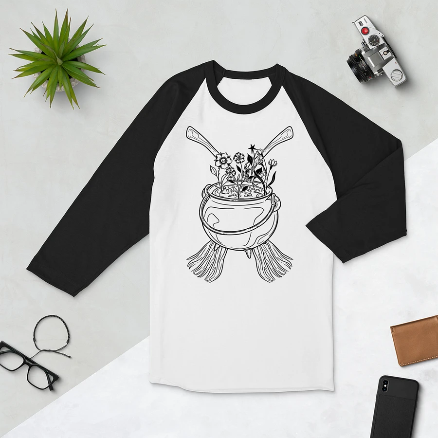 Henbane Coven Crest Fine Jersey Raglan Tee product image (35)