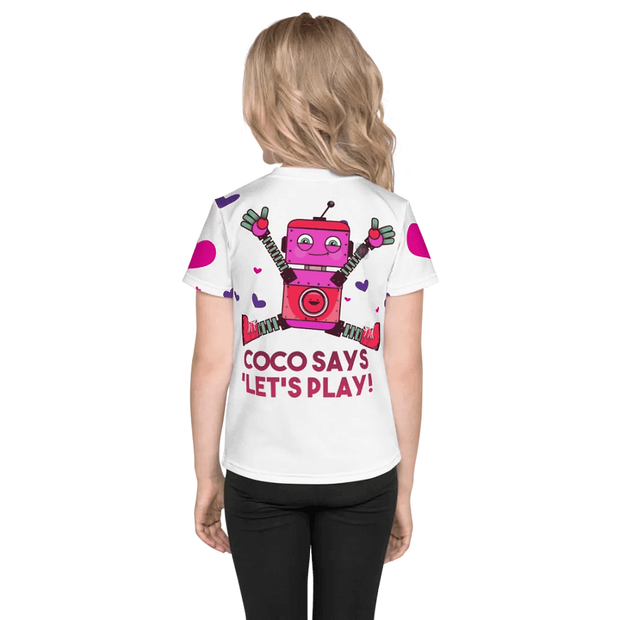 Coco’s Playtime T-Shirt – "Coco Says Let’s Play!" product image (3)