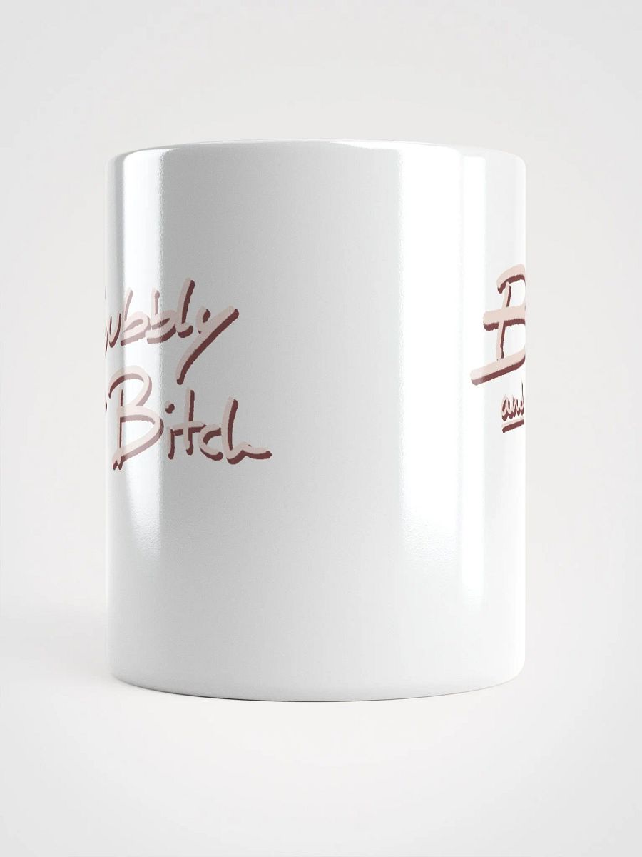 Bubbly and a B*tch (blush shadow design) mug product image (10)