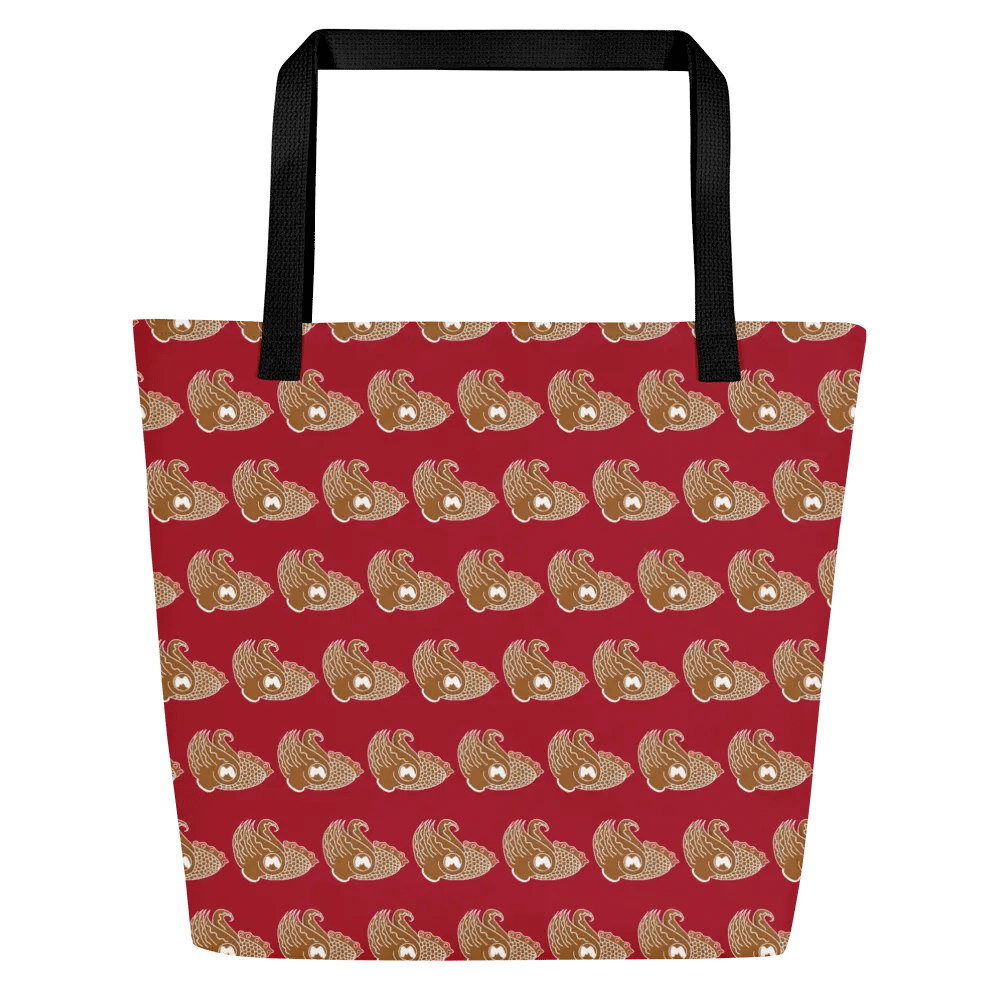 Gingerbread Flip Red Tote product image (2)