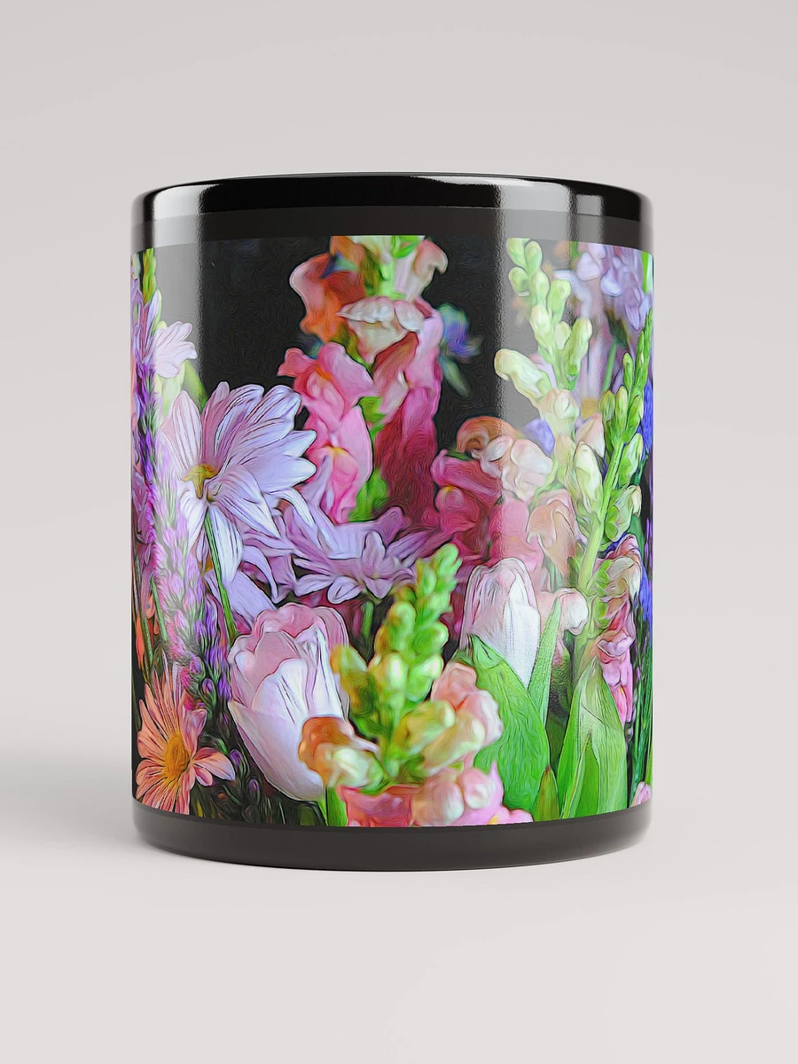 Flowers 15 Black Coffee Mug product image (9)