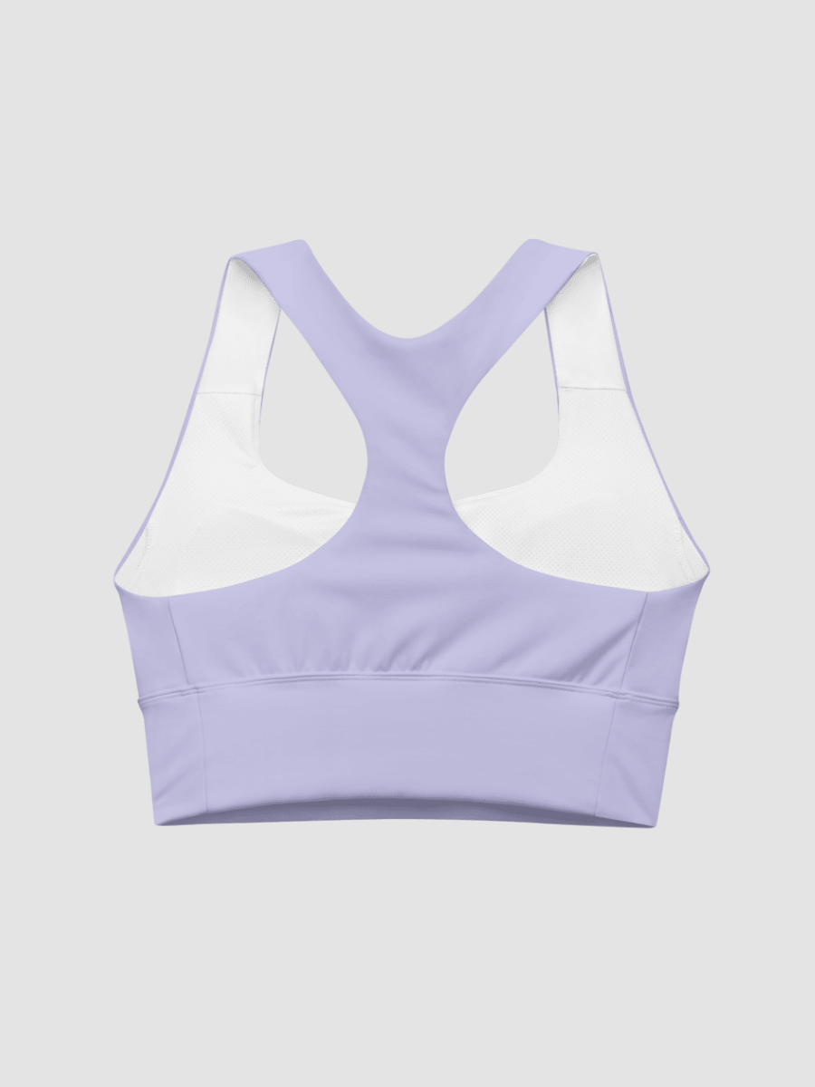 Longline Sports Bra - Lilac product image (2)