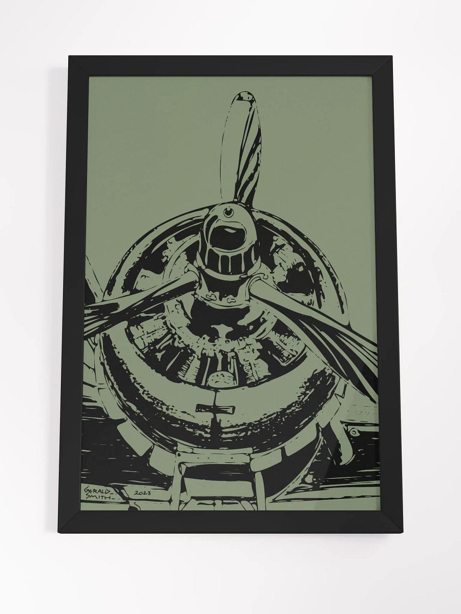 DC-3 Dakota Framed Matte Poster product image (7)