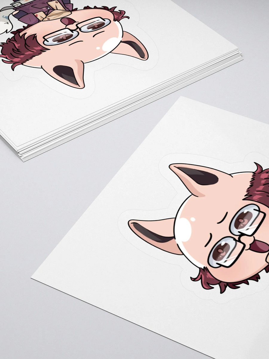 TjEevee Bald Sticker product image (4)