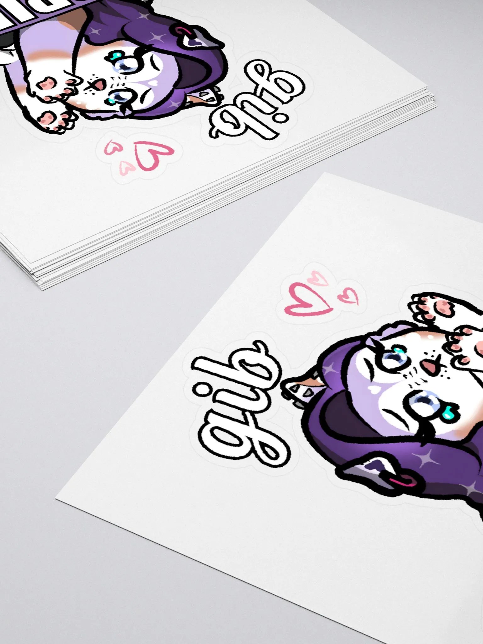 Gib Uppies Sticker product image (12)