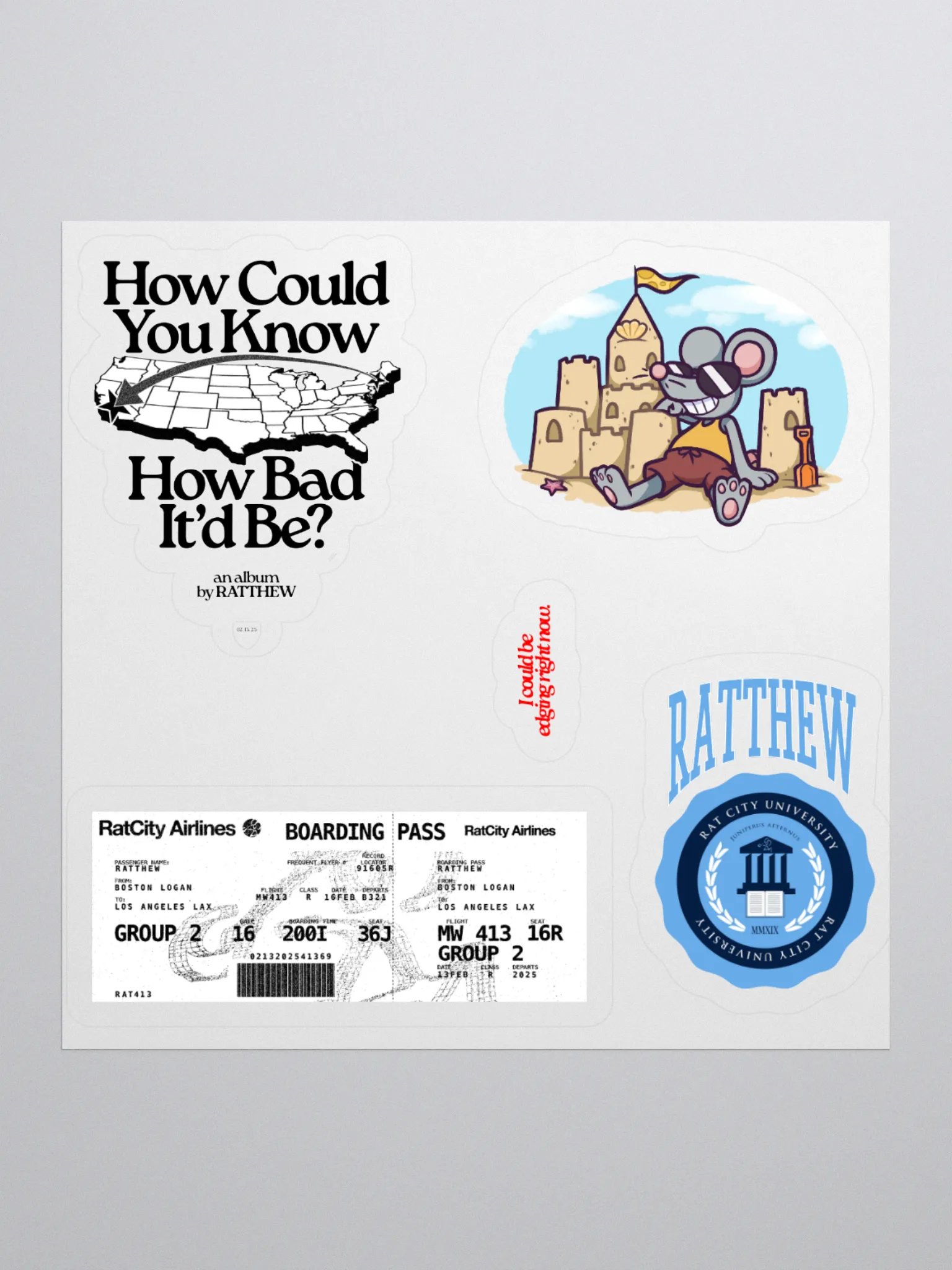 ratthew sticker pack product image (2)