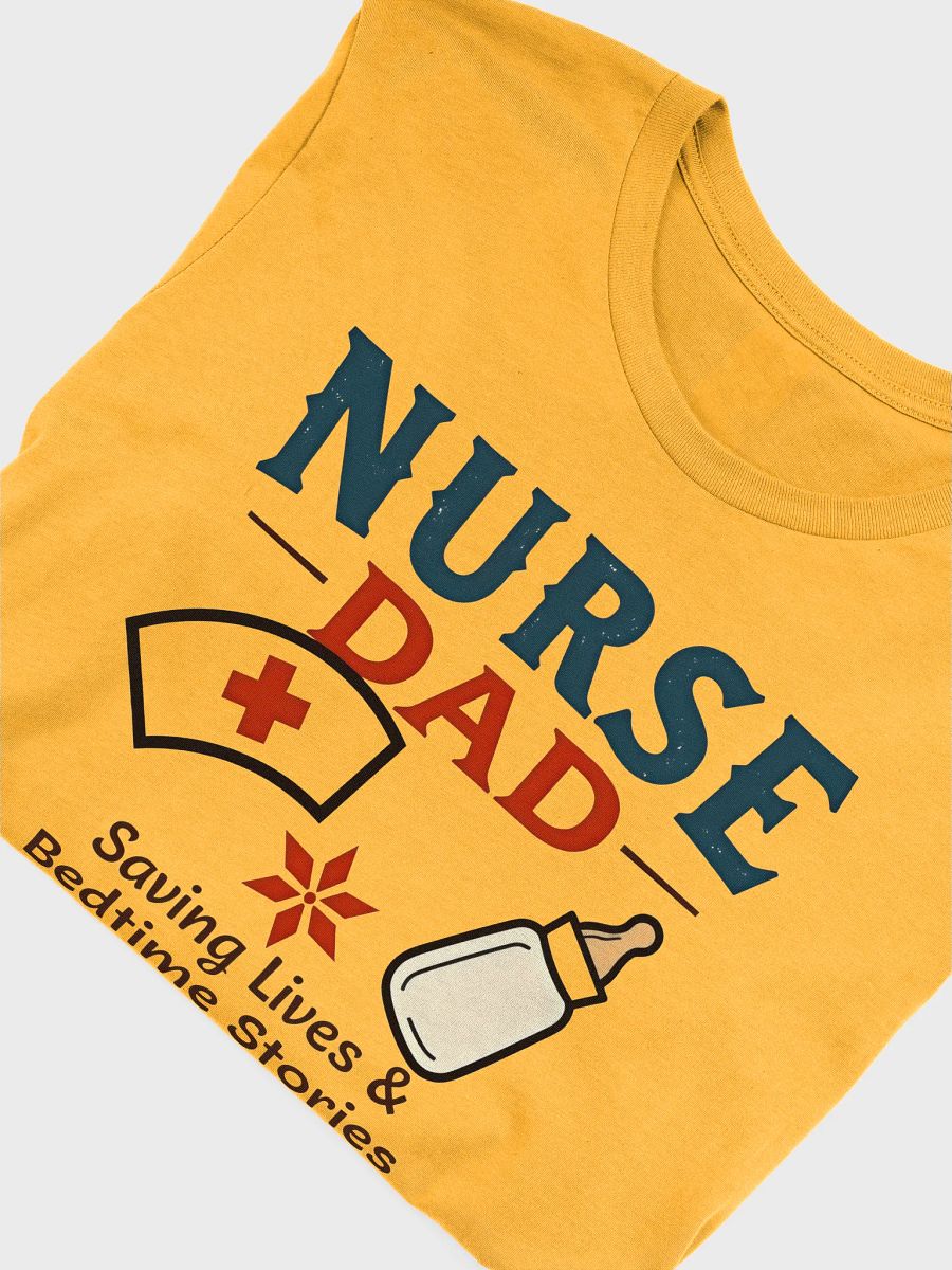 Nurse Dad Saving Lives T-Shirt product image (54)