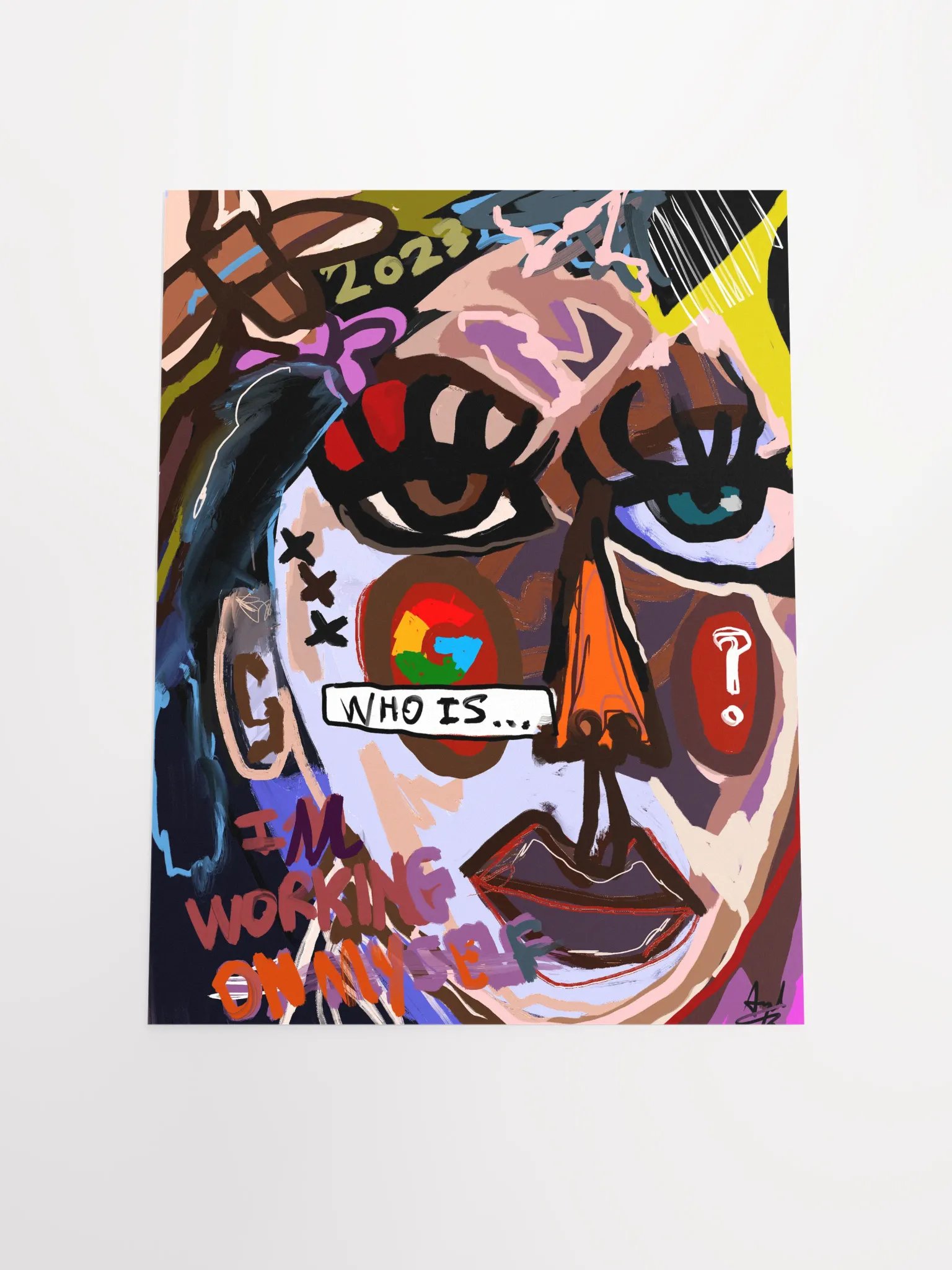 Working On Myself Poster product image (4)