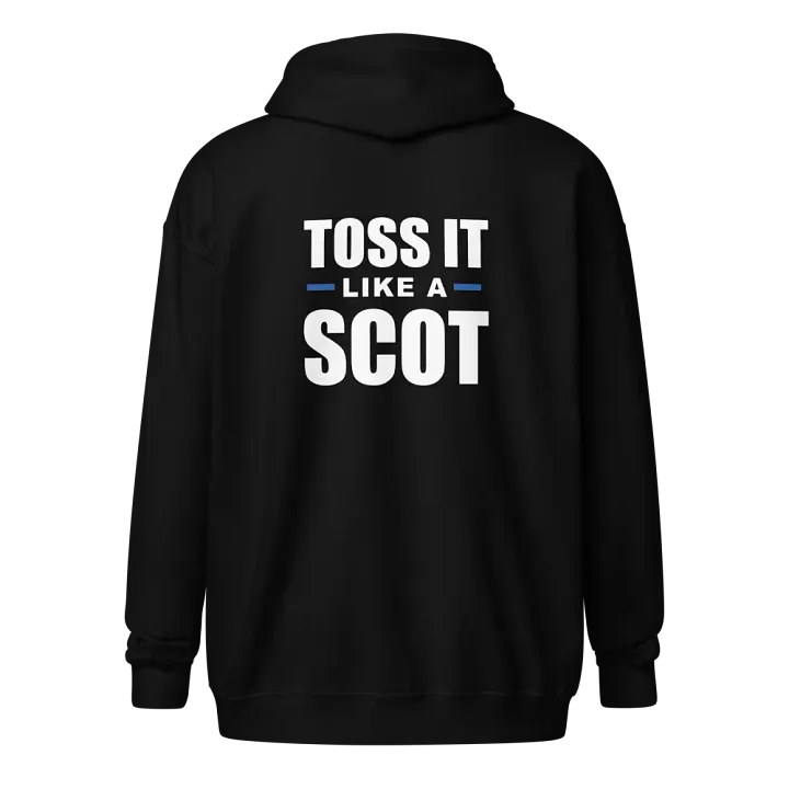 Heavy blend TOSS IT Unisex Zipped Hoodie product image (3)