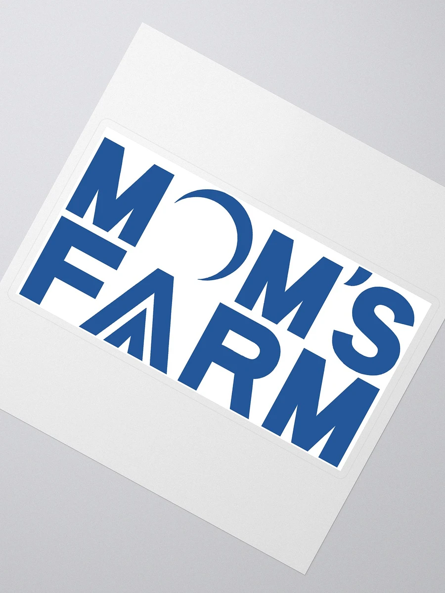 Mom's Farm Blue Sticker product image (2)