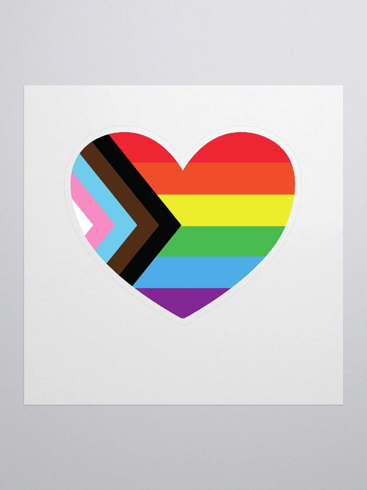 Rainbow Progress Heart product image (1)