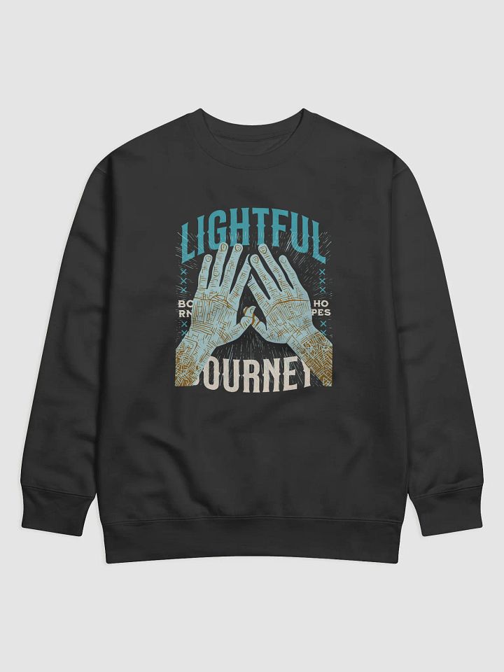 Delightful Discourse Triangular Hands Premium Sweatshirt product image (1)