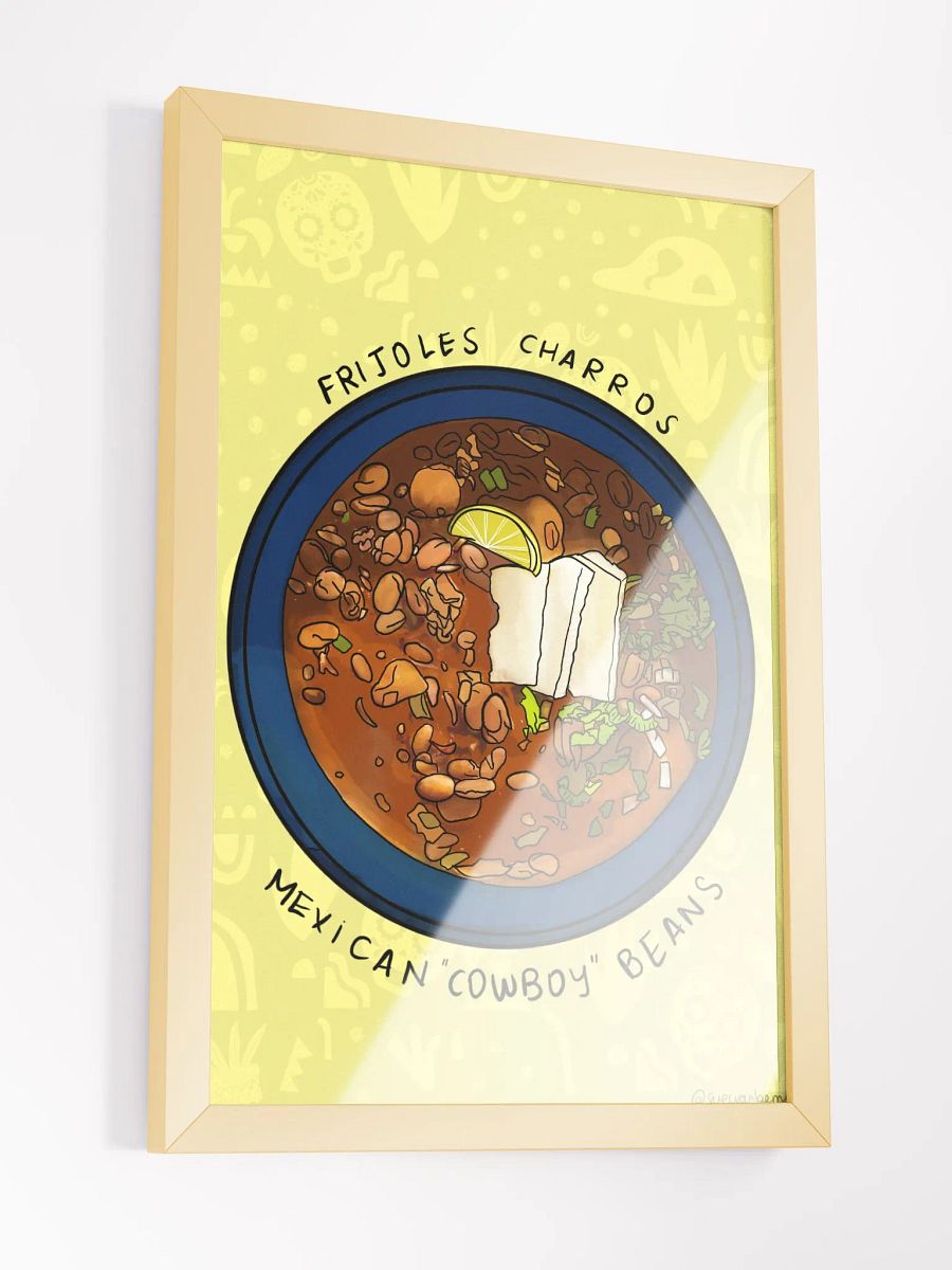 Frijoles Charros Framed Poster product image (3)