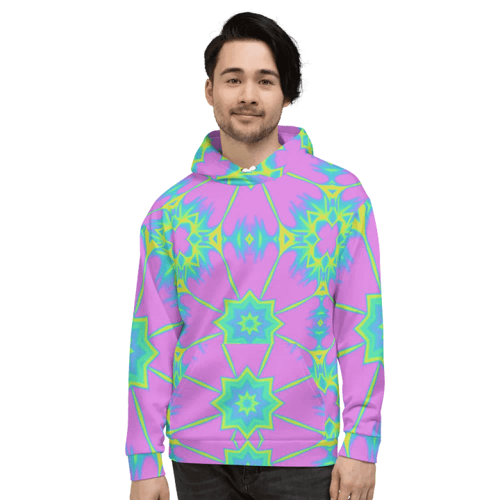 Kaleidoscopic Harmony Unisex Hoodie product image (2)