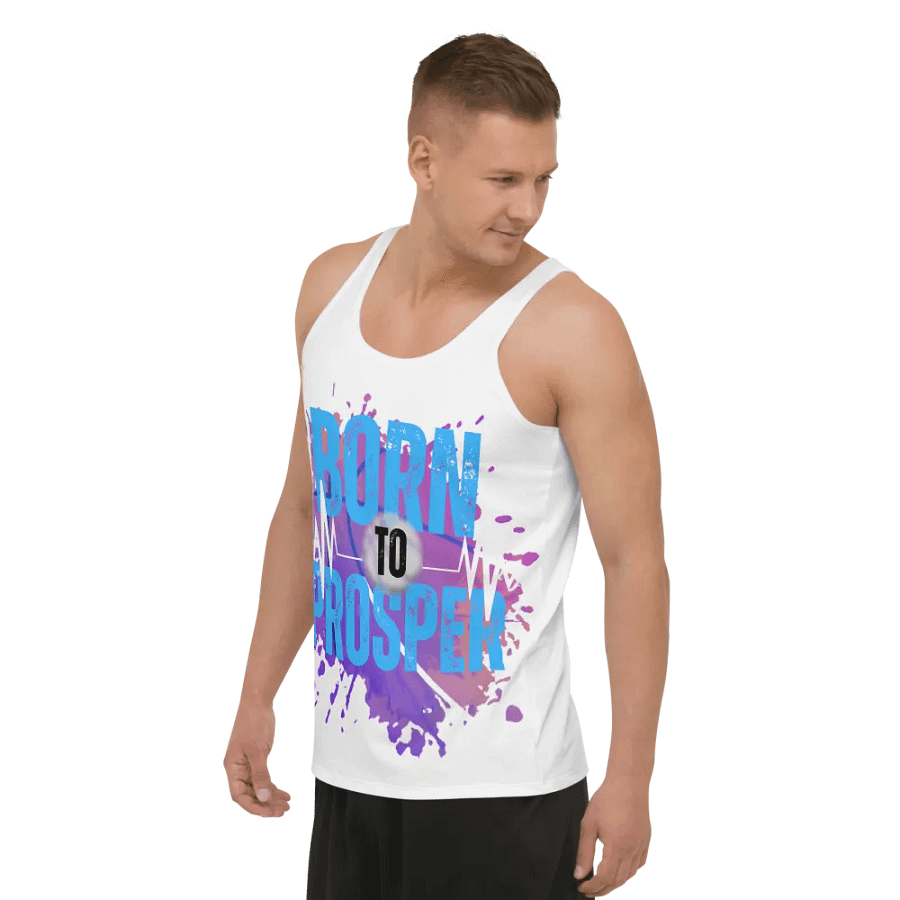 Born to Prosper Energetic Vibes Full Print Tank product image (5)