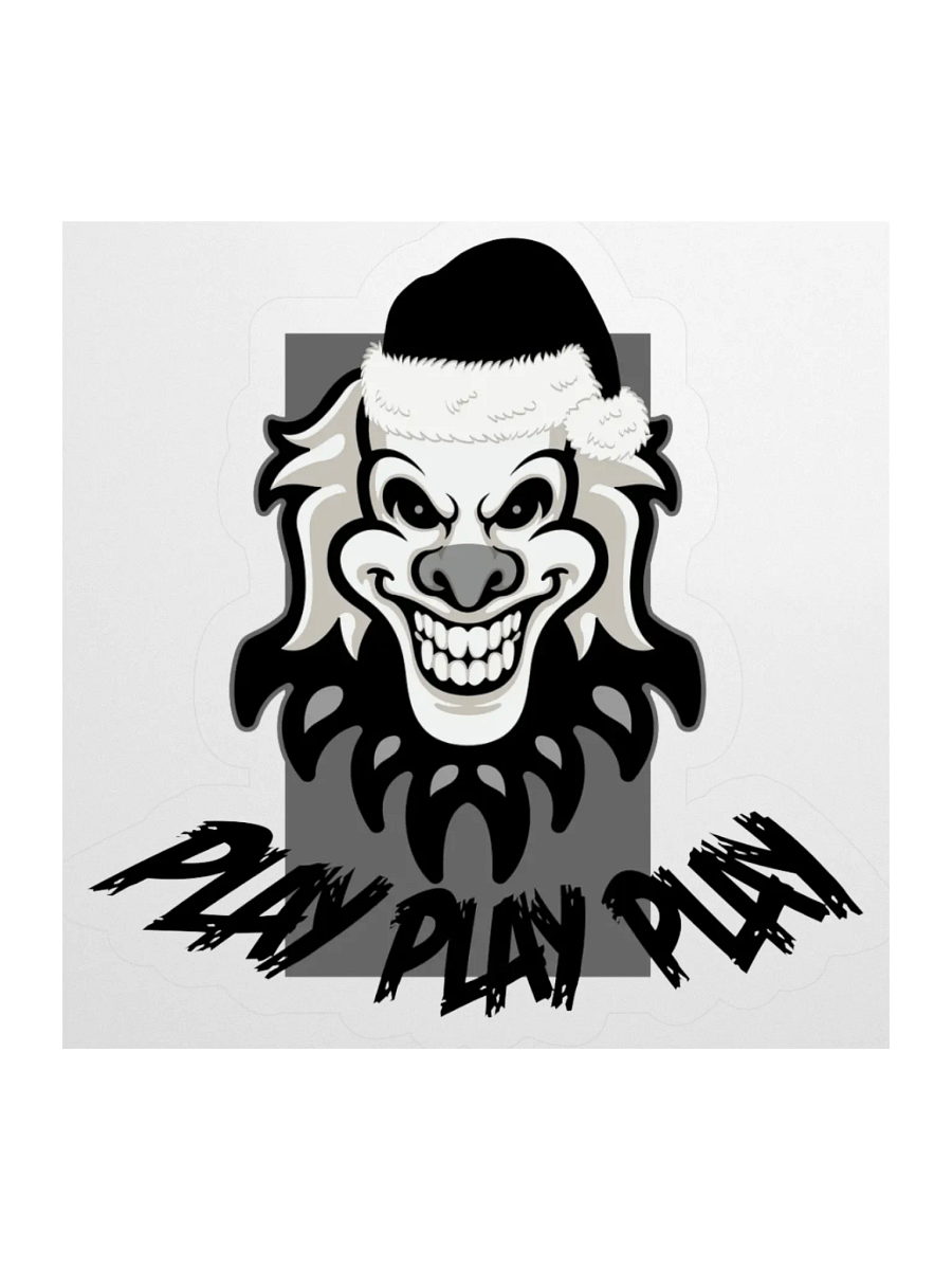 The Carn-evil Way PLAY PLAY PLAY Sticker product image (1)