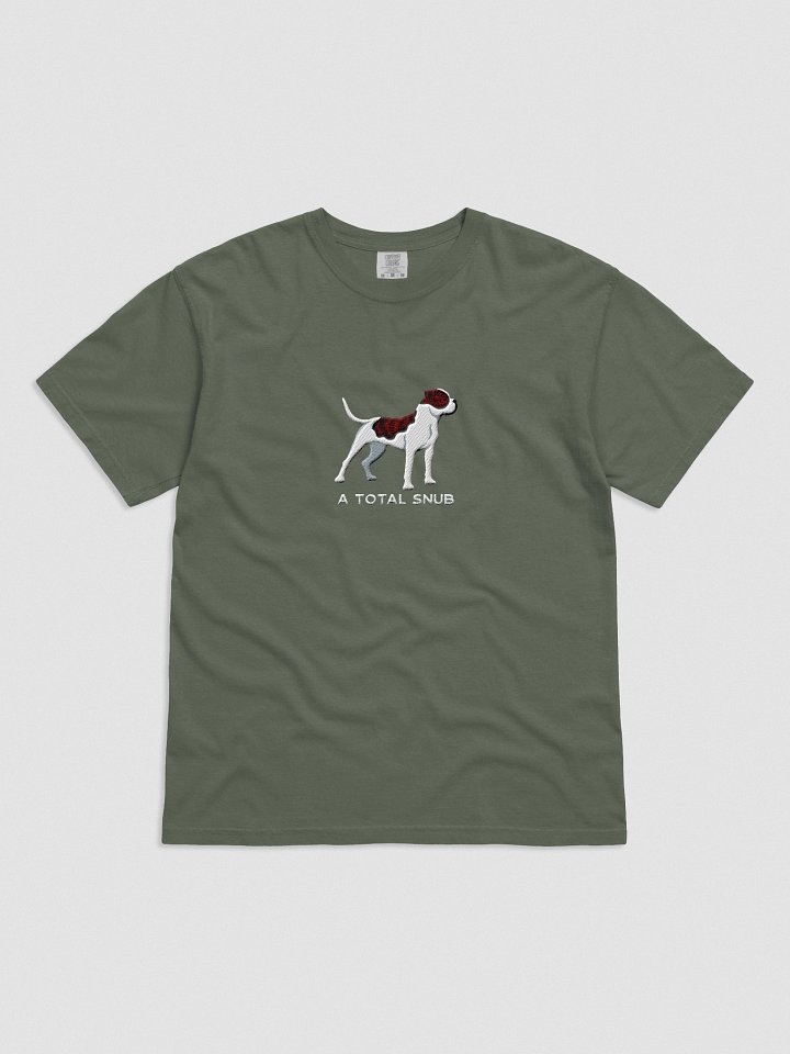 A Total Snub T-Shirt(Embroidered) of an American Bulldog(Brindle) product image (31)