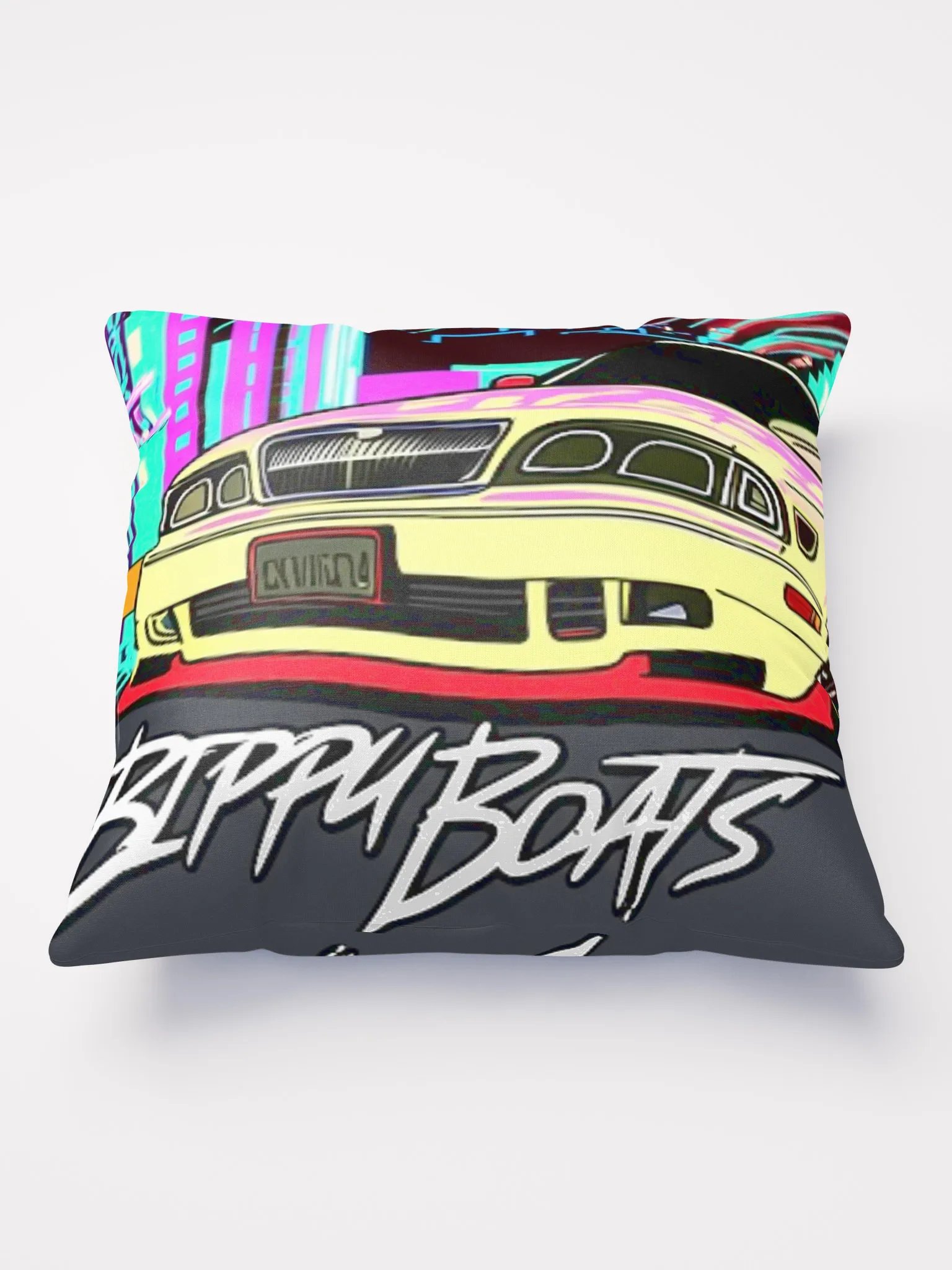 BIPPU BOATS V1 Throw Pillow product image (1)