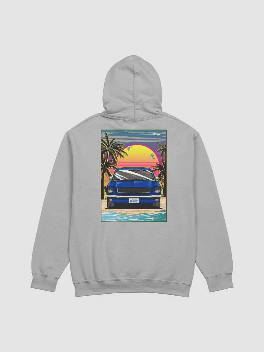 1966 Mustang Ol' Blue Hoodie (Black Logo) product image (4)
