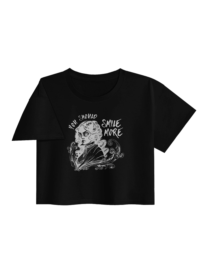 "SMILE MORE" Crop Top (Design #1) product image (2)