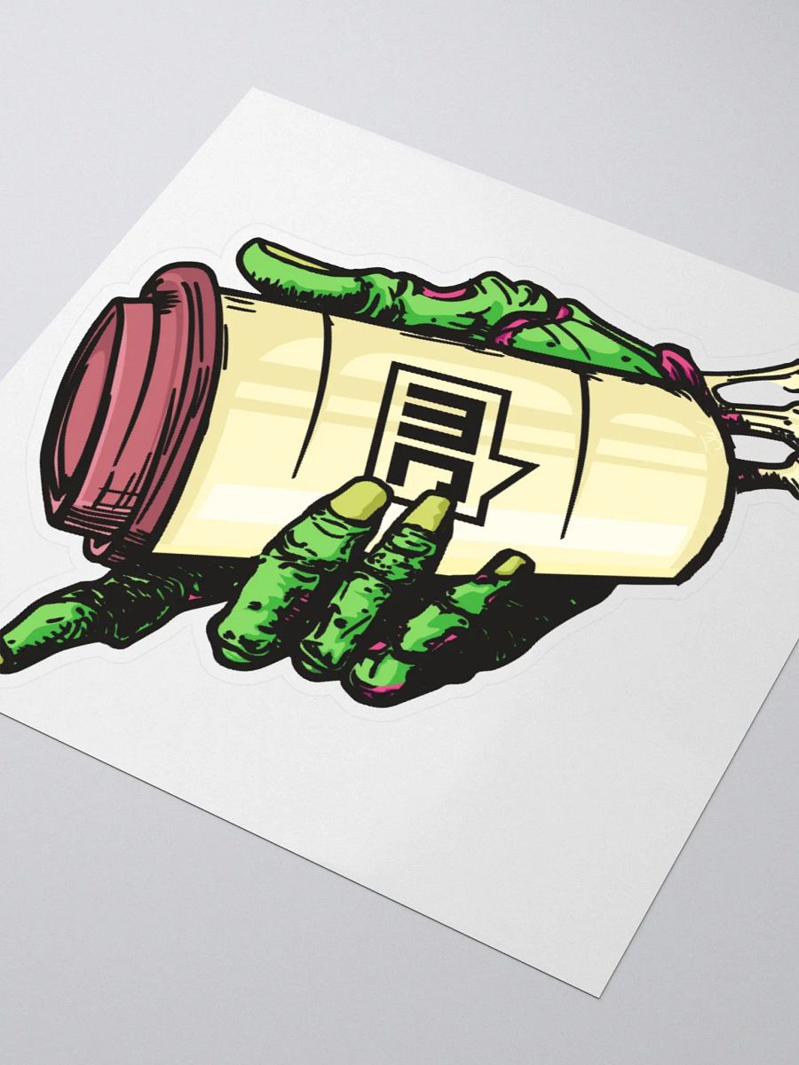 JaWoodle Coffee Sticker product image (3)