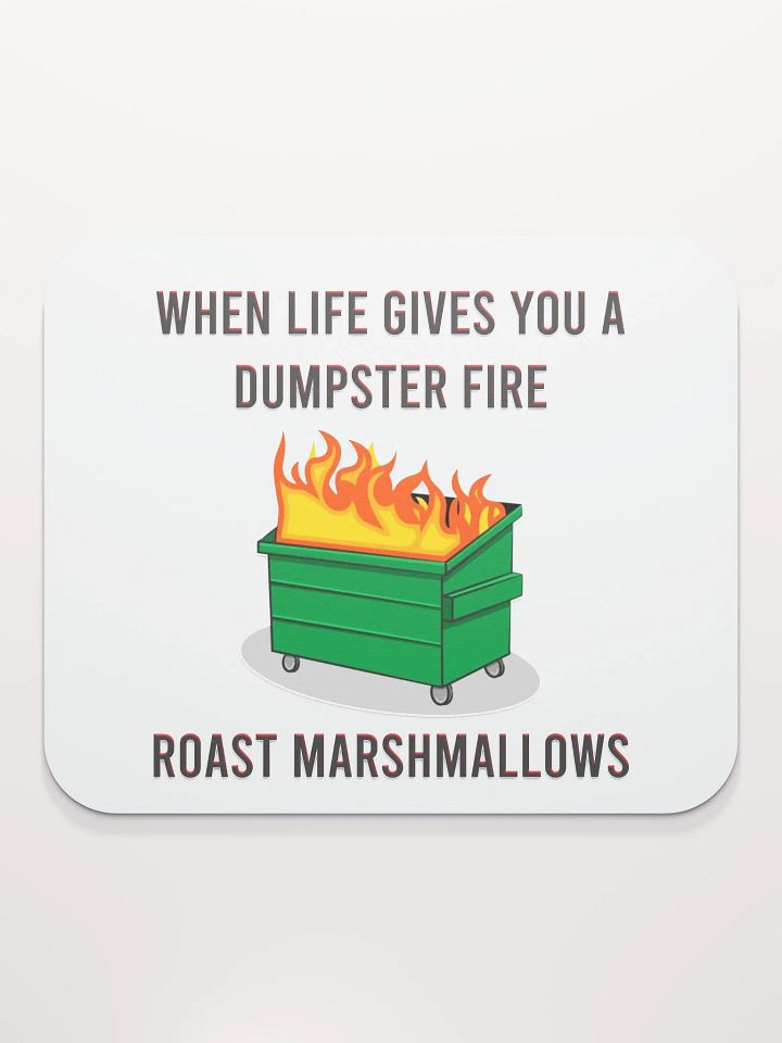 Dumpster Fire - Mouse Pad product image (2)