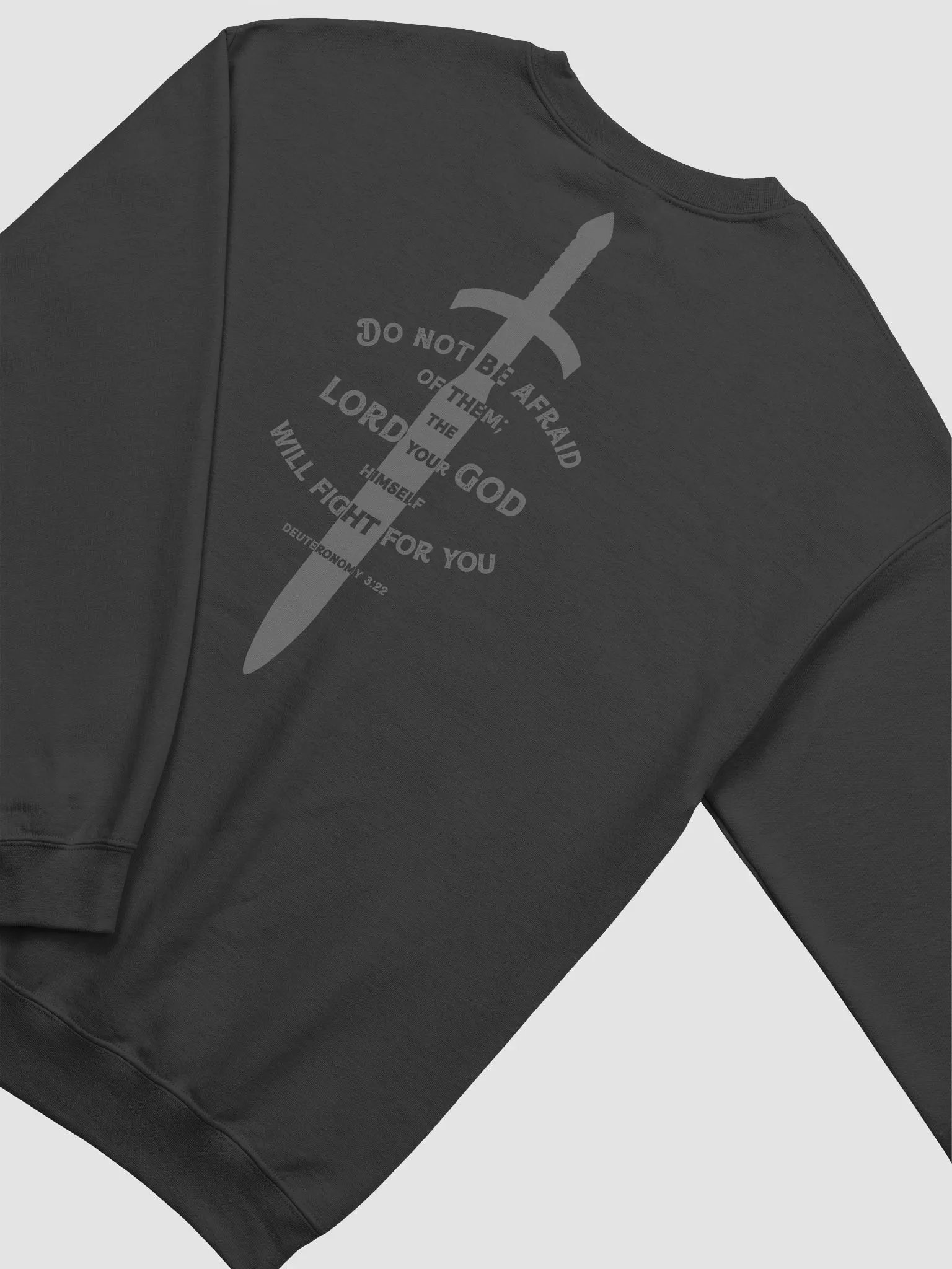 Deuteronomy 3:22 | Sweatshirt product image (4)