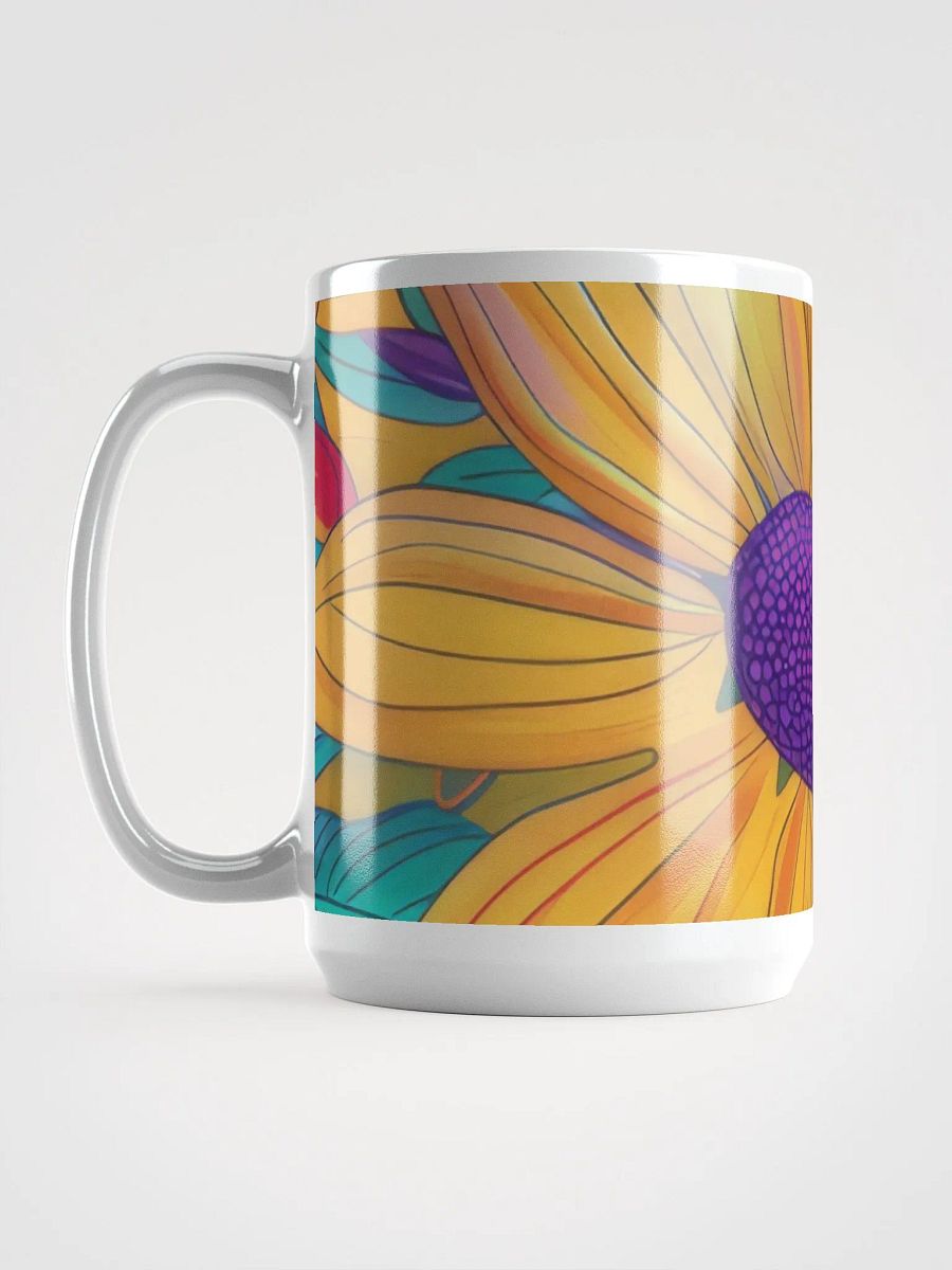 Botanical Bliss White Glossy Mug product image (6)