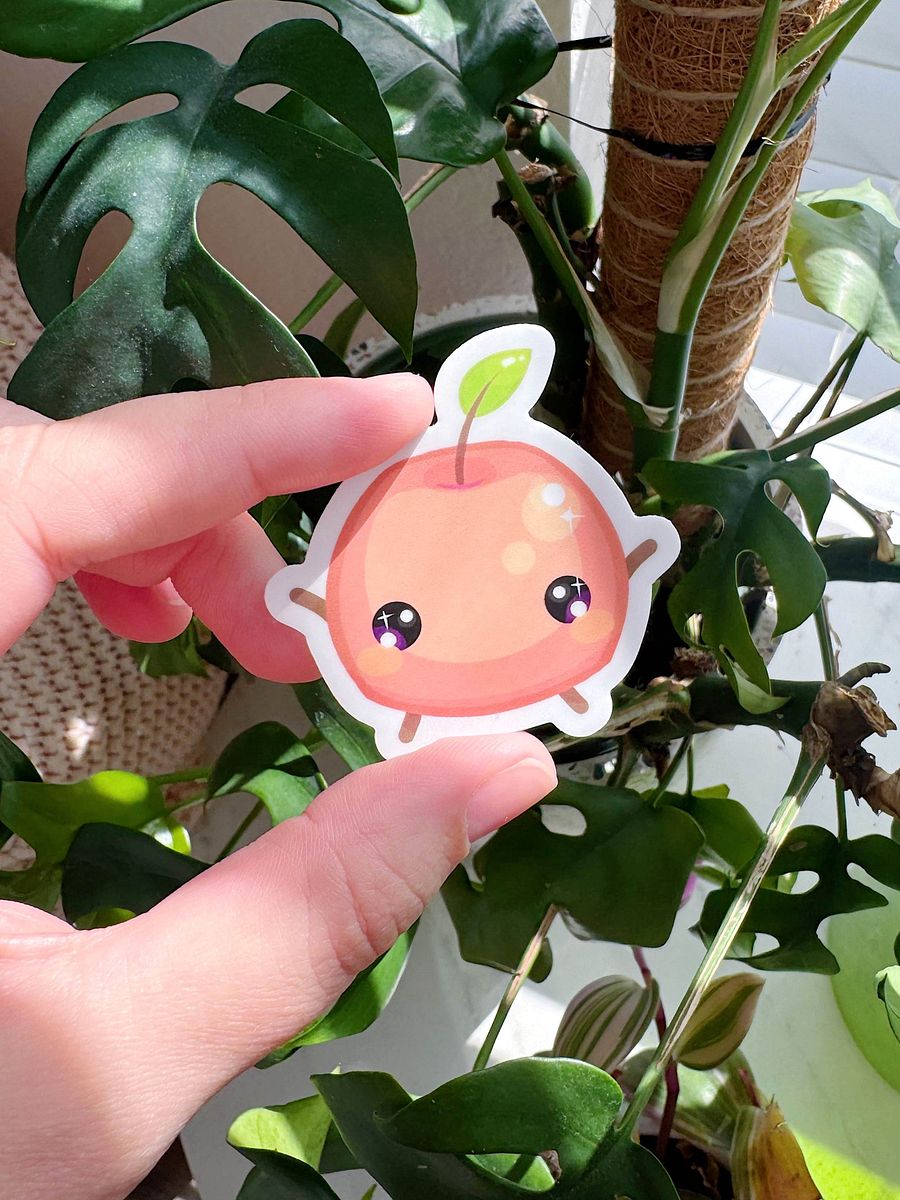 millycJunimoPeach sticker product image (2)