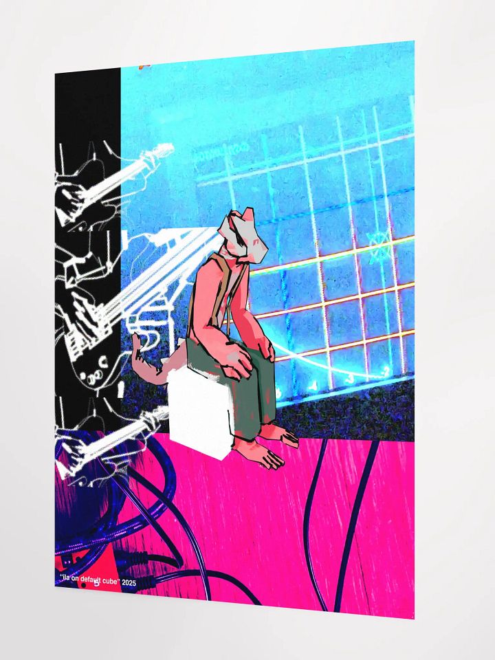 "ila on default cube" 2025 (poster) product image (2)