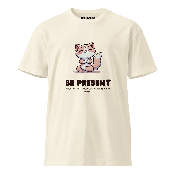 Zen Cat Reflection Premium T-Shirt product image (1)