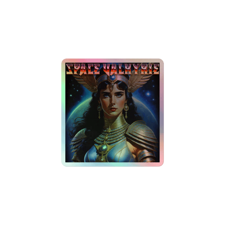 Space Valkyrie Holographic Sticker product image (1)