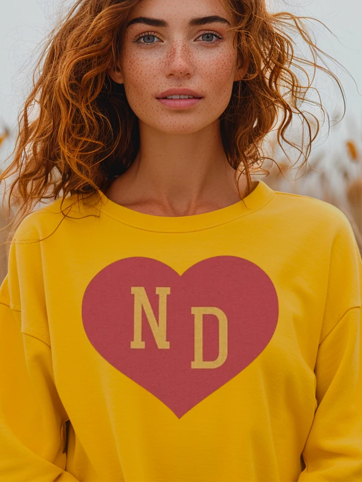 ND Heart Red Long Sleeve product image (1)