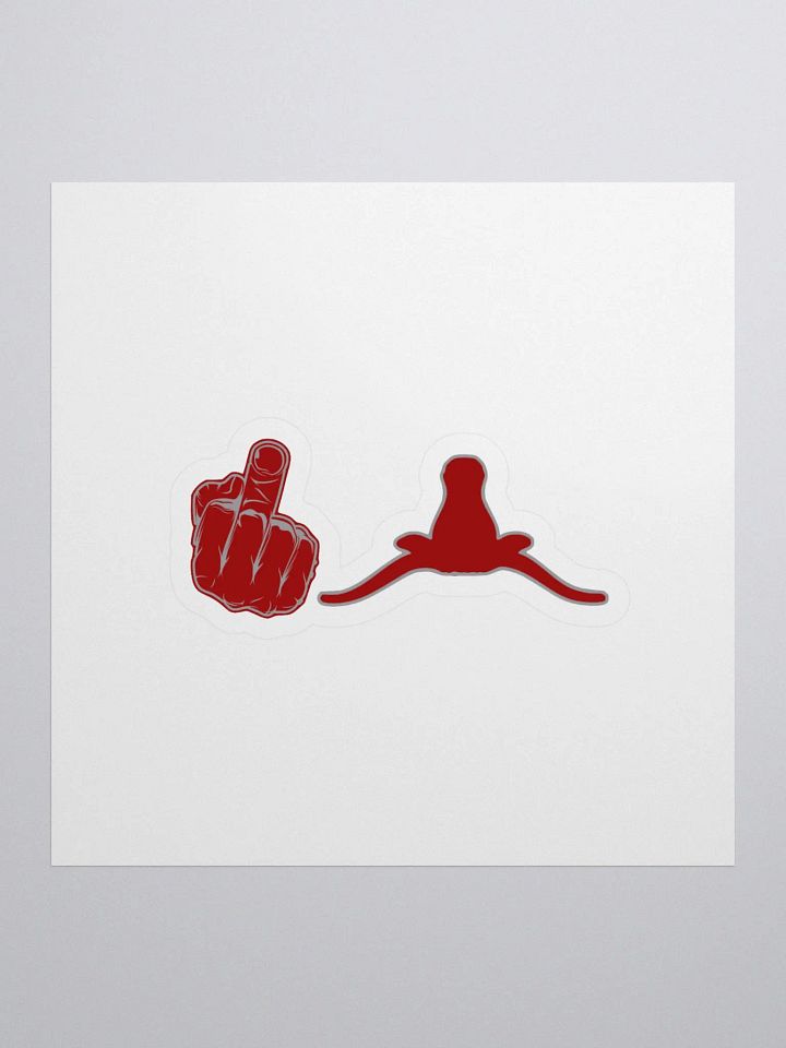 HOF 'F^$# Texas' Kiss Cut Stickers product image (1)
