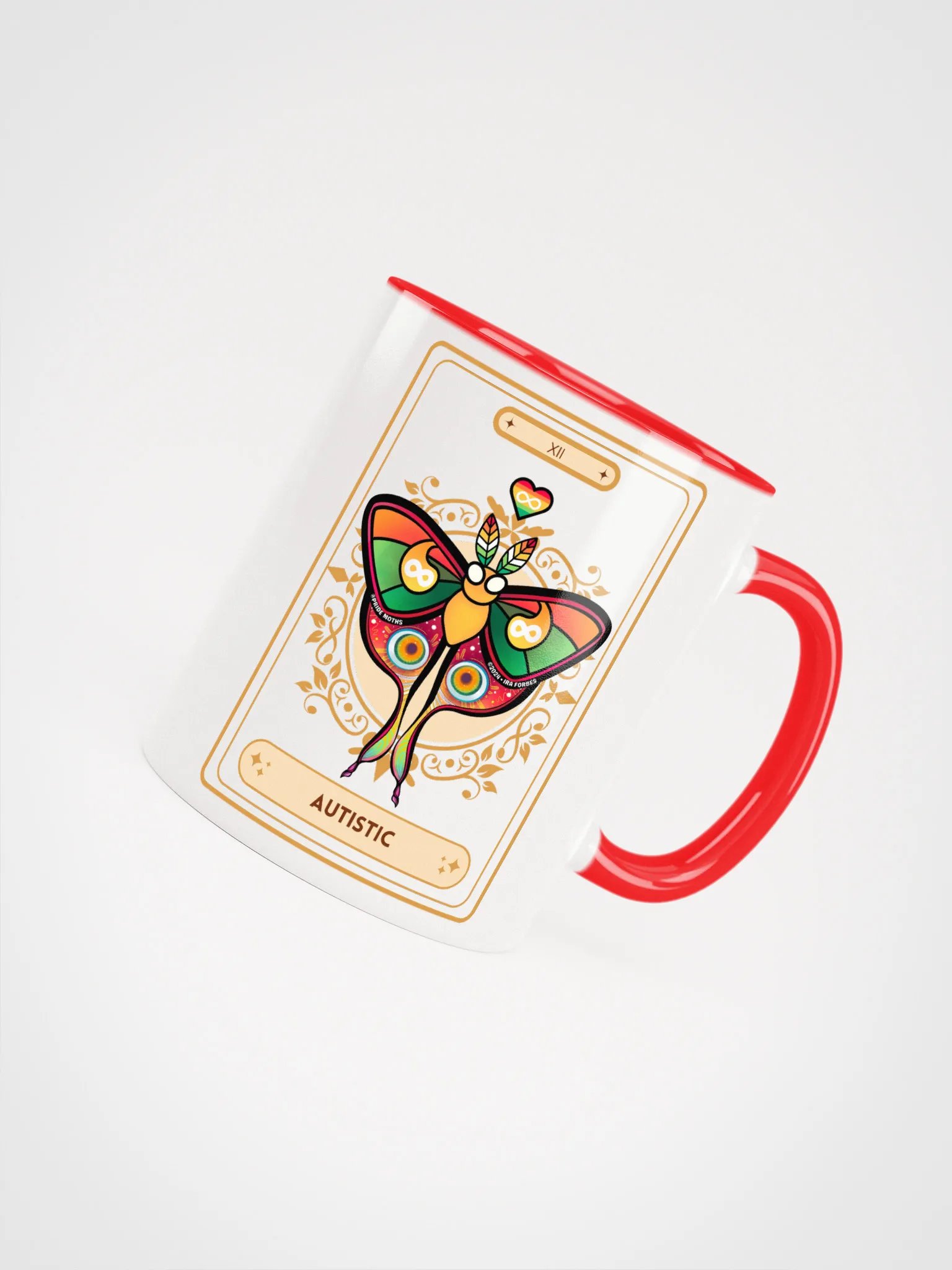 Autistic Pride | Tarot Moth | Moth Mug | Autism | Neurodivergence | Neurodiversity product image (49)