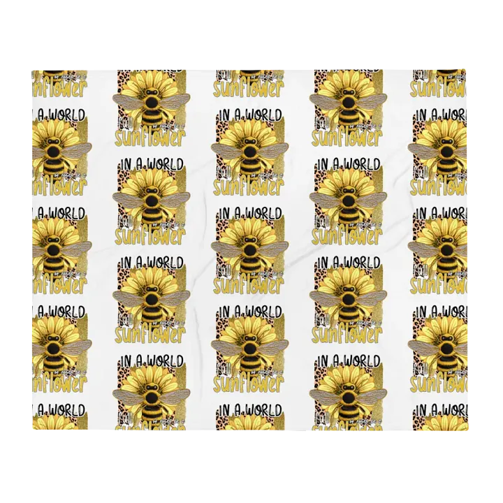 Be A Sunflower Blanket product image (1)