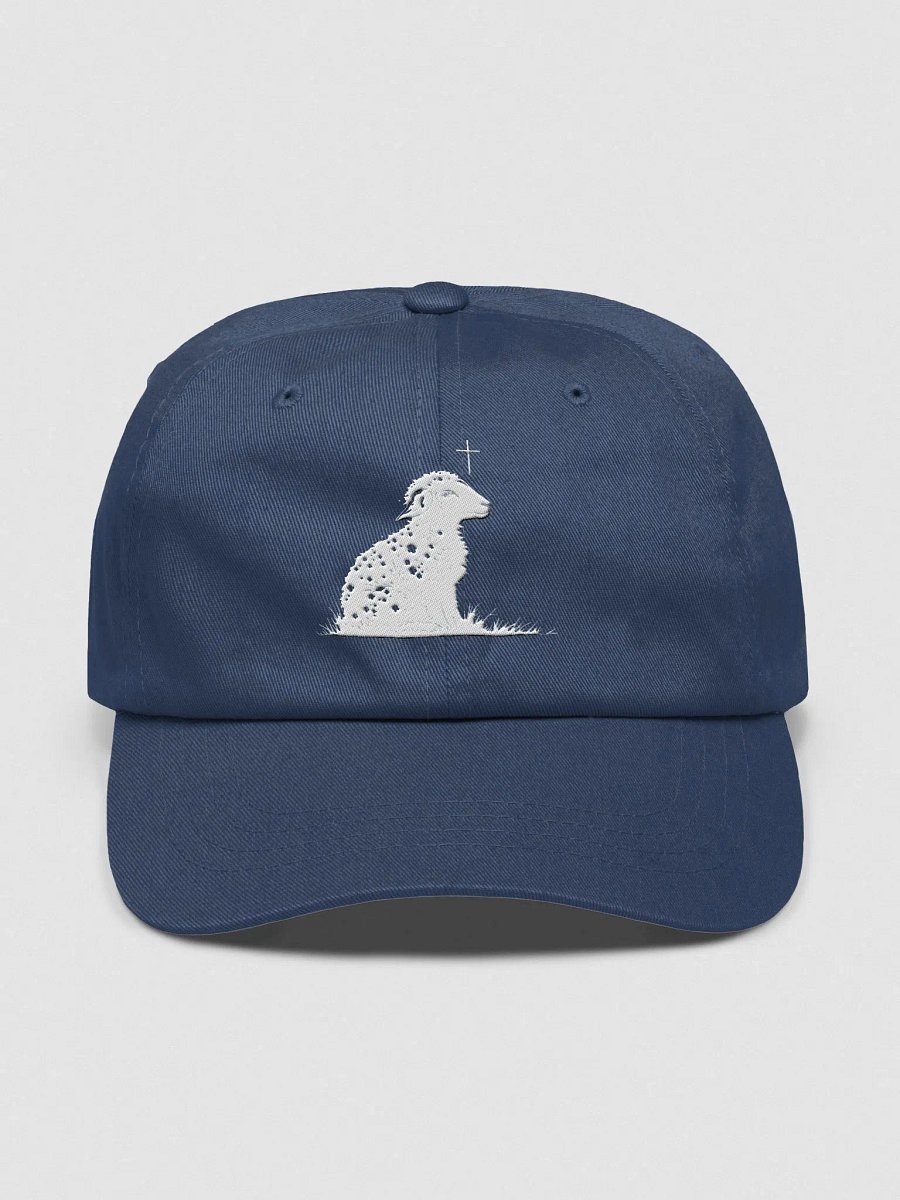 Gentle Shepherd Christian Dad Hat - Navy | Isaiah 40:11 product image (1)