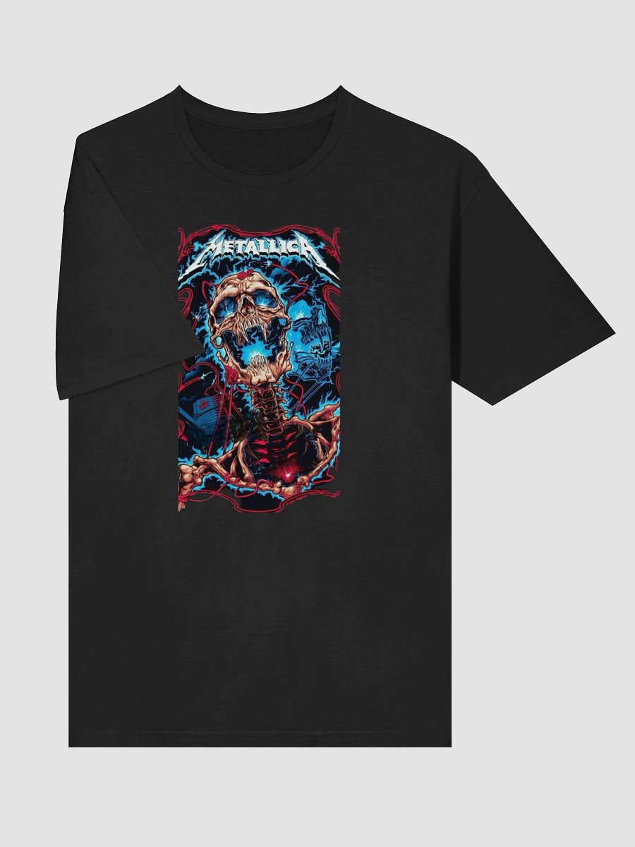 Metallica T-Shirt - Ride the Lightning Electric Skull Art product image (3)