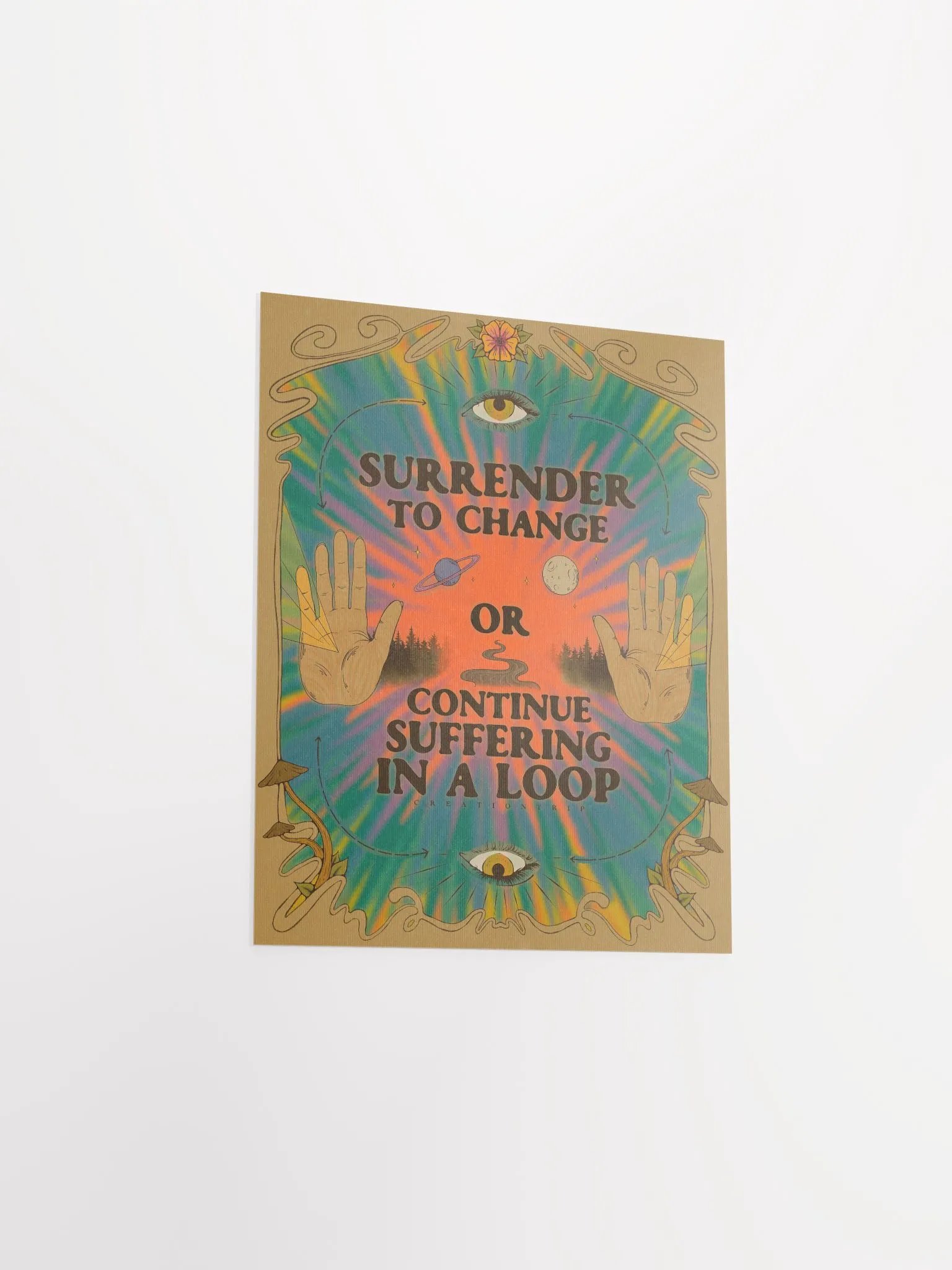 Matte Poster - Surrender to Change product image (2)