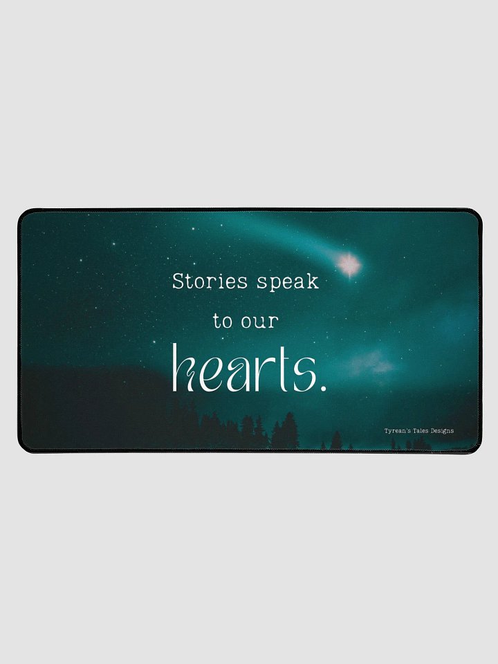 Stories Speak to Our Hearts Desk mat product image (1)