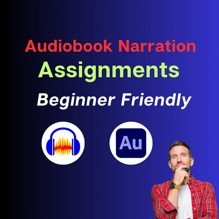 Audiobook Assignments for beginners (to achieve high-quality narration) product image (1)