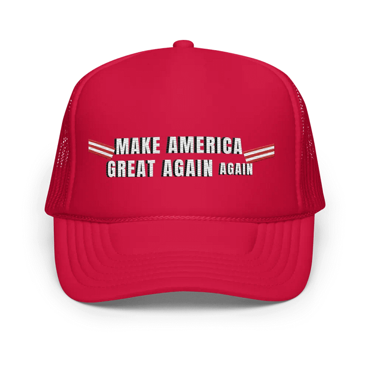 Maga trucker cap embroidered,    Make America Great again product image (1)