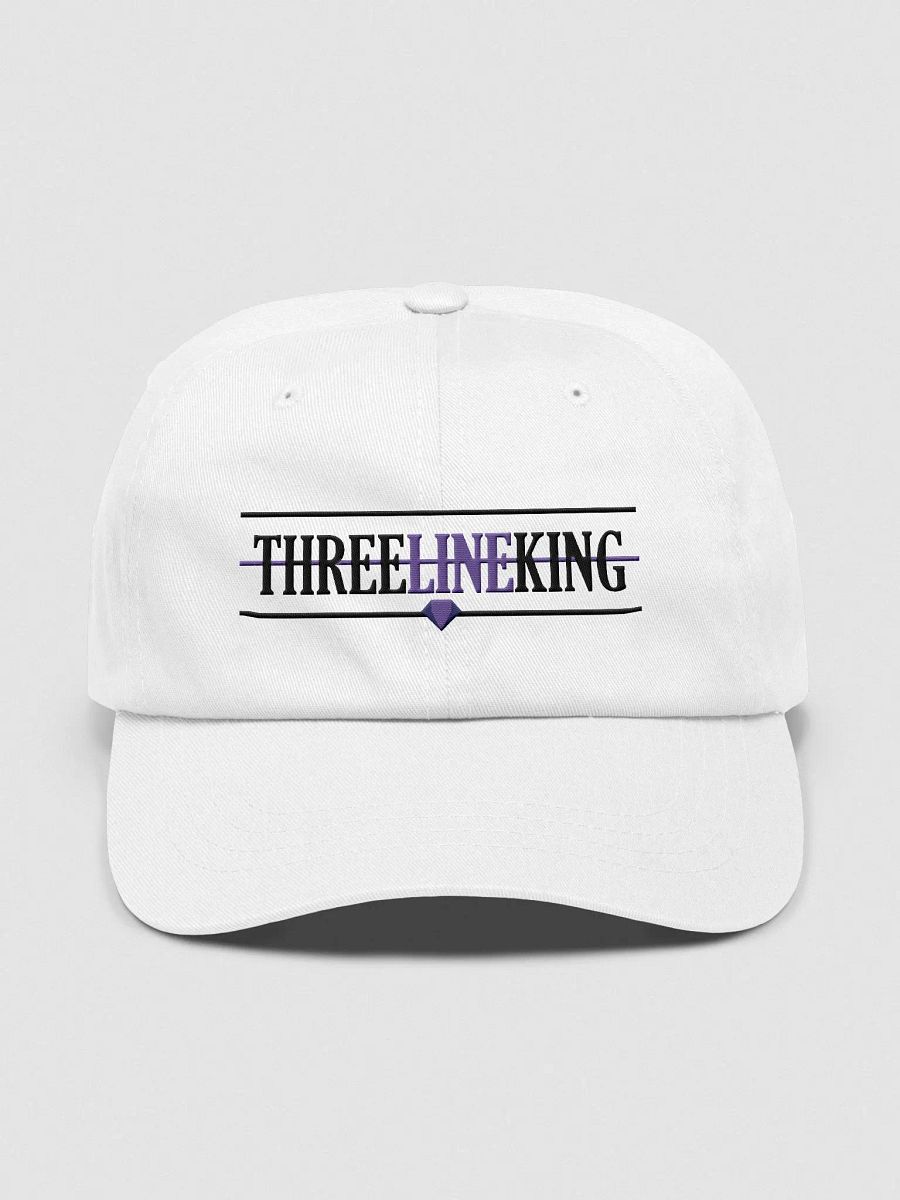 "Three Line King" Embroidered Baseball Cap product image (41)